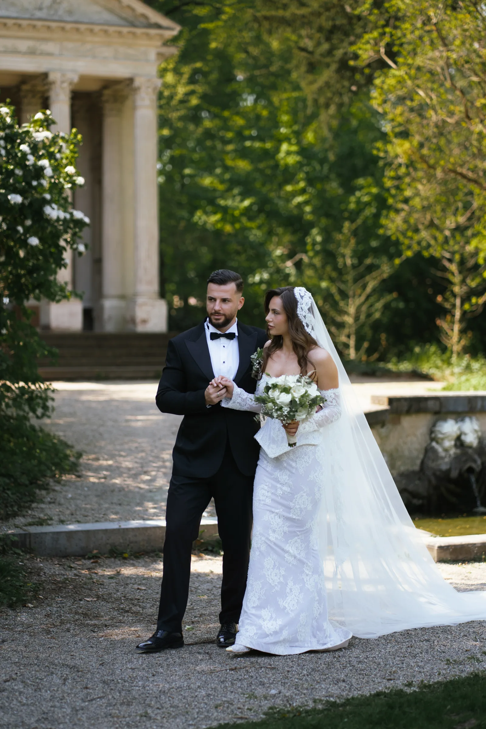 Hochzeitsdetail – elegante Aufnahme